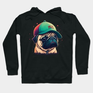 Pug baseball Hoodie